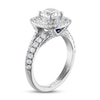 Thumbnail Image 2 of Previously Owned Vera Wang WISH Diamond Engagement Ring 1-1/2 ct tw Round 14K White Gold