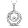 Thumbnail Image 1 of Previously Owned  Diamond Necklace 1 ct tw Round 14K White Gold
