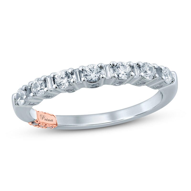 Main Image 1 of Previously Owned Pnina Tornai Rightfully Yours Diamond Anniversary Ring 1/2 ct tw Round 14K White Gold