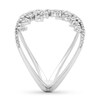 Thumbnail Image 3 of Previously Owned Scattered Diamond Ring 3/4 carat tw Round 14K White Gold