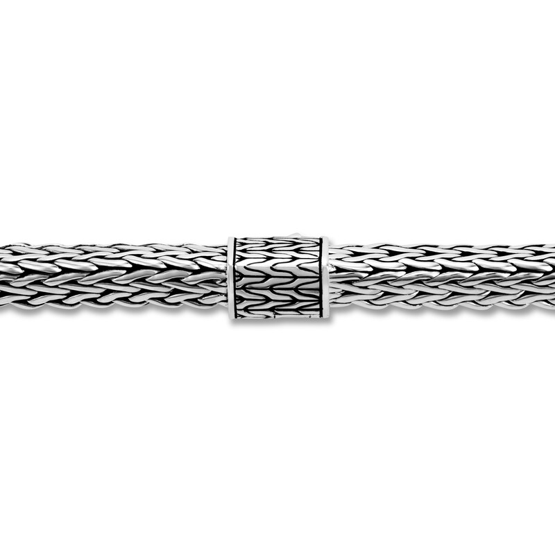 Previously Owned John Hardy Tiga Classic Chain 8MM Bracelet in Silver, Medium