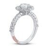 Thumbnail Image 2 of Previously Owned Pnina Tornai Blossoming Devotion Diamond Engagement Ring 1-7/8 ct tw Baguette/Marquise/Round 14K White Gold