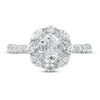 Thumbnail Image 3 of Previously Owned Pnina Tornai Blossoming Devotion Diamond Engagement Ring 1-7/8 ct tw Baguette/Marquise/Round 14K White Gold
