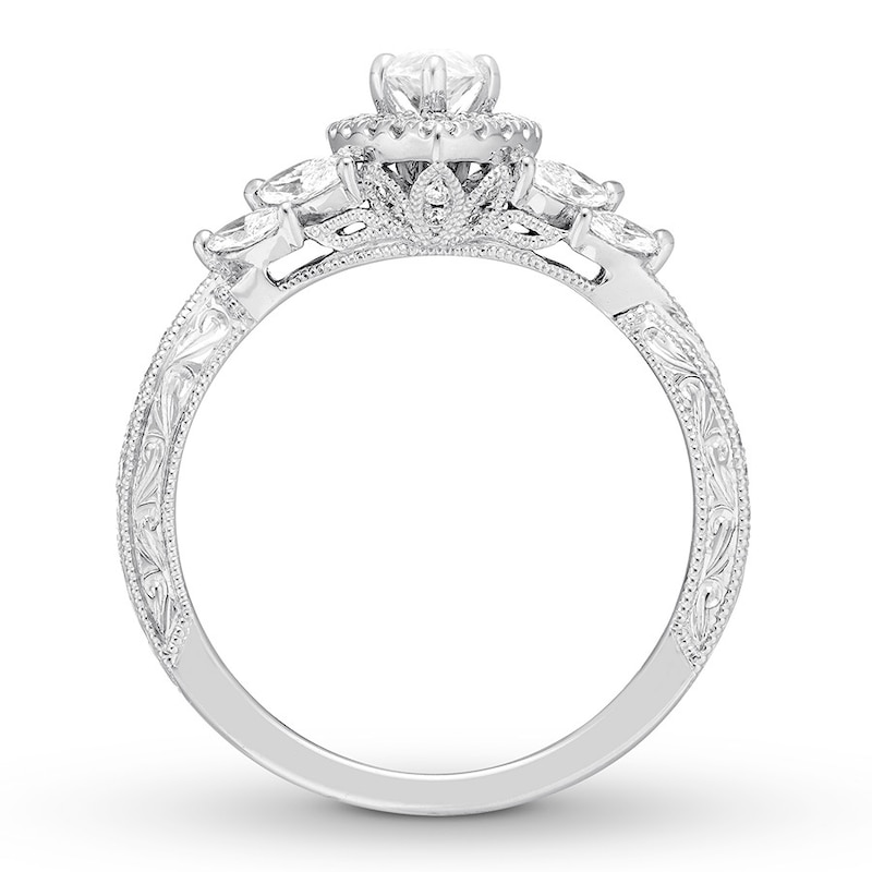 Main Image 2 of Previously Owned Neil Lane Engagement Ring 1-3/8 ct tw Diamonds 14K White Gold