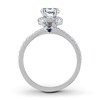 Thumbnail Image 2 of Previously Owned Vera Wang WISH Diamond Engagement Ring Setting 3/8 ct tw Round 14K White Gold
