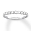 Thumbnail Image 1 of Previously Owned Colorless Diamond Anniversary Ring 1/2 carat tw 14K White Gold