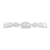 Thumbnail Image 3 of Previously Owned Diamond Anniversary Band 1/10 ct tw Round-cut 10K White Gold