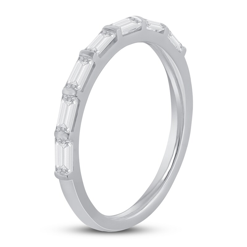 Main Image 2 of Previously Owned Diamond Anniversary Ring 3/8 ct tw Round 14K White Gold