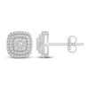 Thumbnail Image 1 of Previously Owned Diamond Stud Earrings 1/2 ct tw Round 10K White Gold