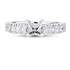 Thumbnail Image 1 of Previously Owned Diamond Engagement Ring Setting 3/4 ct tw Round Platinum