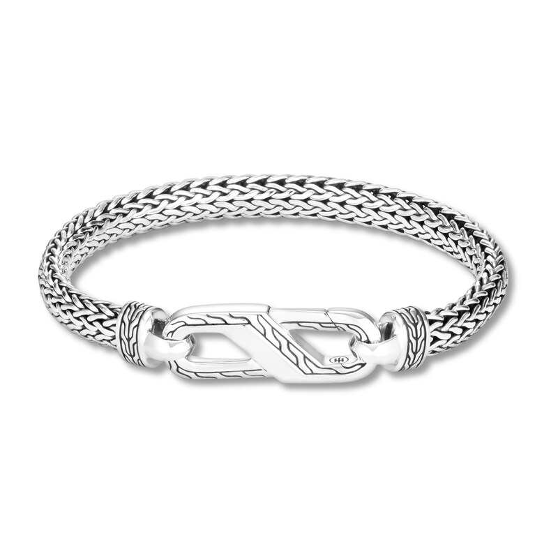 Main Image 1 of Previously Owned John Hardy Classic Chain 6.5MM Bracelet Sterling Silver, Medium