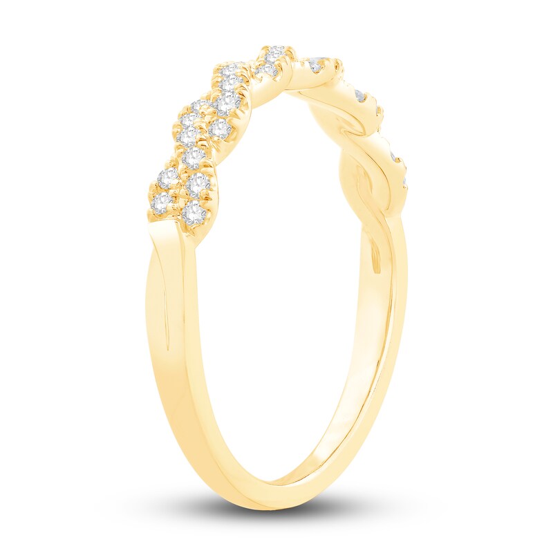 Main Image 2 of Previously Owned Diamond Anniversary Ring 1/4 ct tw Round 14K Yellow Gold