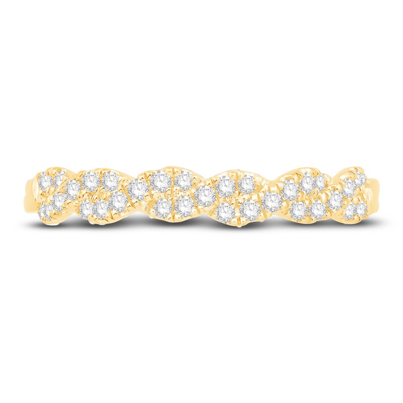 Main Image 3 of Previously Owned Diamond Anniversary Ring 1/4 ct tw Round 14K Yellow Gold