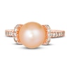 Thumbnail Image 2 of Previously Owned Le Vian Cultured Pink Freshwater Pearl Ring 1/4 ct tw Diamonds 14K Strawberry Gold