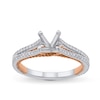 Thumbnail Image 1 of Previously Owned Diamond Ring Setting 3/8 ct tw Round 14K Two-Tone Gold