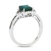 Thumbnail Image 3 of Previously Owned Le Vian Natural Emerald Ring 3/8 ct tw Diamonds 14K Vanilla Gold