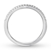 Thumbnail Image 2 of Previously Owned Diamond Wedding Band 1/10 carat tw Round 14K White Gold