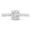 Thumbnail Image 2 of Previously Owned Diamond Engagement Ring 3/4 ct tw Round 14K White Gold