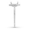 Thumbnail Image 3 of Previously Owned Diamond Ring Setting 1/3 carat tw Round 14K White Gold