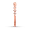 Thumbnail Image 3 of Previously Owned Diamond Stackable Ring 1/20 carat tw Round-cut 10K Rose Gold