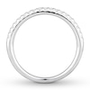 Thumbnail Image 2 of Previously Owned Diamond Wedding Band 1/5 carat tw Round 14K White Gold