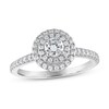 Thumbnail Image 1 of Previously Owned Diamond Engagement Ring 5/8 ct tw Round 14K White Gold