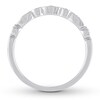 Thumbnail Image 2 of Previously Owned Diamond Anniversary Ring 1/10 ct tw Round-cut 10K White Gold