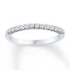 Thumbnail Image 1 of Previously Owned Diamond Anniversary Band 1/4 ct tw Round-cut 10K White Gold