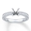 Thumbnail Image 1 of Previously Owned Diamond Ring Setting 1/4 ct tw Round 14K White Gold