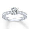 Thumbnail Image 2 of Previously Owned Diamond Ring Setting 1/4 ct tw Round 14K White Gold