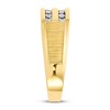 Thumbnail Image 3 of Previously Owned Men's Diamond Ring 1/5 ct tw Round 10K Yellow Gold
