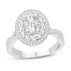 Thumbnail Image 1 of Previously Owned Diamond Engagement Ring 1-1/4 ct tw Round 14K White Gold