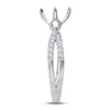 Thumbnail Image 3 of Previously Owned Diamond Engagement Ring Setting 1/4 ct tw Round 14K White Gold