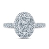 Thumbnail Image 3 of Previously Owned Pnina Tornai For You My Love Diamond Engagement Ring 1-3/4 ct tw Pie/Round 14K White Gold