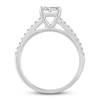 Thumbnail Image 3 of Previously Owned Diamond Engagement Ring 3/4 ct tw Round 14K White Gold