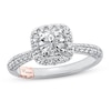 Thumbnail Image 1 of Previously Owned Pnina Tornai Say You Love Me Diamond Engagement Ring 1-3/8 ct tw Round 14K White Gold