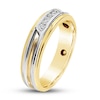 Thumbnail Image 2 of Previously Owned Men's Diamond Ring 1/10 ct tw Round 10K Yellow Gold