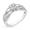 Thumbnail Image 4 of Previously Owned Diamond Ring 1/3 ct tw Round 10K White Gold
