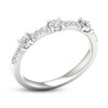 Thumbnail Image 4 of Previously Owned Diamond 3-Stone Ring 1/2 ct tw Round 10K White Gold