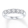 Thumbnail Image 1 of Previously Owned Diamond Anniversary Ring 1 carat tw Round 14K White Gold