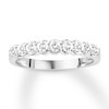 Thumbnail Image 1 of Previously Owned Diamond Anniversary Ring 1/2 carat tw Round 14K White Gold