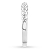Thumbnail Image 3 of Previously Owned Diamond Anniversary Ring 1/2 carat tw Round 14K White Gold