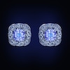 Thumbnail Image 2 of Previously Owned Certified Diamond Stud Earrings 1/2 ct tw Round 14K White Gold
