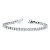 Thumbnail Image 1 of Previously Owned Hearts Desire Bracelet 5 ct tw Round-cut 18K White Gold