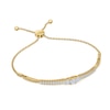 Thumbnail Image 3 of Previously Owned Certified Diamond Bolo Bracelet 1 ct tw Round 14K Yellow Gold