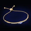 Thumbnail Image 4 of Previously Owned Certified Diamond Bolo Bracelet 1 ct tw Round 14K Yellow Gold