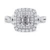 Thumbnail Image 1 of Previously Owned Vera Wang WISH Ring Setting 3/4 ct tw Diamonds 14K White Gold