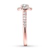 Thumbnail Image 2 of Previously Owned Diamond Engagement Ring 3/4 ct tw Round 14K Rose Gold