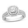 Thumbnail Image 1 of Previously Owned Diamond Engagement Ring 7/8 ct tw Round 14K White Gold