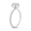Thumbnail Image 2 of Previously Owned Diamond Engagement Ring 1 ct tw Round/Princess 14K White Gold